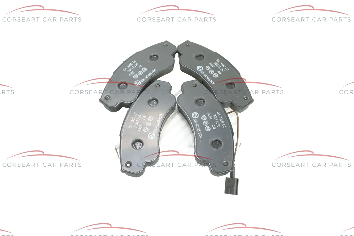 71752978 Fiat Ducato Bremsbelag Satz vorne