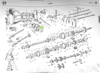 105005101604 Alfa Romeo Berlina 105 Traverse Speed Change Gearbox