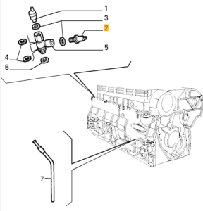 60506902 Alfa Romeo Öldruckschalter (Bosch)