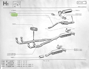 510914 Alfa Romeo Alfasud/TI 1.2 Endschalldämpfer