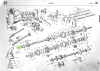 105411341300 Alfa Romeo 105 Shaft Seal Ring Control Gear