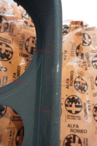 105266306405 Alfa Romeo Giulia 105 Gehäuse Tachoanzeige