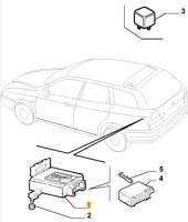 60677249 / 60653303 Alfa Romeo 156 Steuergerät Radio