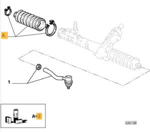 9947921 Alfa Romeo & Lancia Lenkmanschette