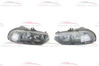 Alfa Romeo 156 GTA original headlights LH + RH (LH for glass refurbishment)