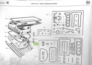 106000123800 Alfa Romeo 105 Ölablassschraube (Preis je Stück)