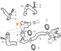 60534691 / 195250706400 Alfa Romeo 75 4Zyl. 1.8 TB/2.0 TS Thermostat