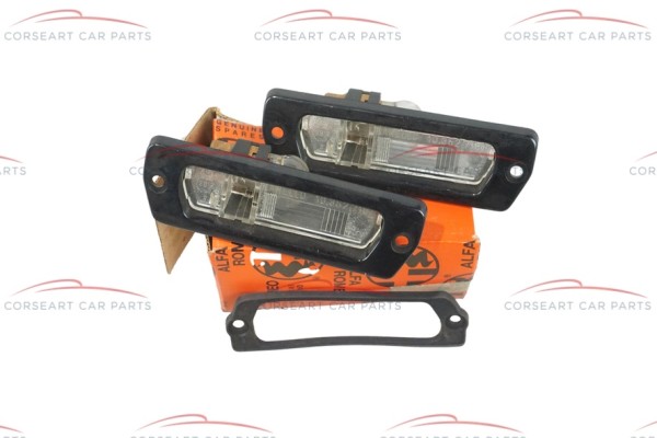 60521808 / 116146501300 Alfa Romeo Alfetta GTV4/GTV6 & Spider (83-89) Kennzeichenleuchte (Set)