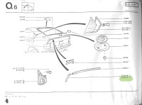 105919 Alfa Romeo Alfasud Chromleiste Hecktür links