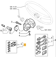 112829580 Alfa Romeo 155 (92-96) Schlosszylinder Set