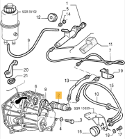 60511528 / 164201205002 Alfa Romeo 164 Clutch Slave Cylinder