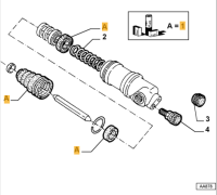 9940854 / 9950091 Alfa Romeo & Fiat & Lancia Repair Kit Clutch Slave Cylinder