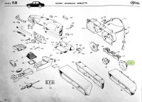 116426401000/02 Alfa Romeo Alfetta 1.6/1.8 116 (bis 80) Drehzahlmesser elektronisch (Borletti)