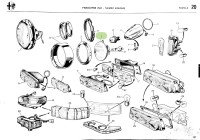 105266508801/10 Alfa Romeo 105 Innenscheinwerfer rechts (Elma)