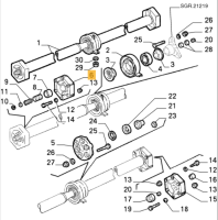 60518193 / 60704062 Alfa Romeo 75/RZ/SZ Hardyscheibe Kardanwelle vorne