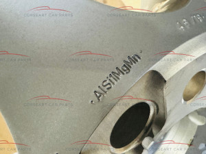 156113577 + 156113557 Alfa Romeo Giulia QV Quadrifoglio Trofeo Felgen NEU (silber, 3-Schicht Lackierung)