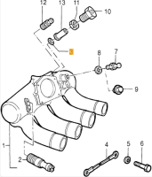 60517044 / 60715060 Alfa Romeo 33 & 75 Intake Manifold Seal Gasket Ring (Price for One)