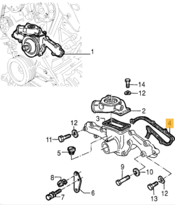 60507414 Alfa Romeo & Fiat & Lancia Seal Gasket Water Pump