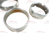 Alfa Romeo GTV 105 2000 Bertone headlights chrome ring mouldings set of 4