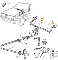 60533157 / 162004115800 Alfa Romeo 75 Wischwasserdüse