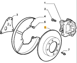 71738421 Alfa Romeo 145/146 & Fiat & Lancia Rear Brake Disc Set