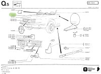 104098 Alfa Romeo Alfasud Rahmen Frontscheibe rechts