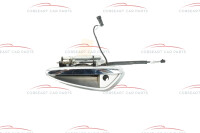 Alfa Romeo Spider 939  door opener handle LH silver