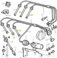 60513074 Alfa Romeo 164  Spark Plug Cable