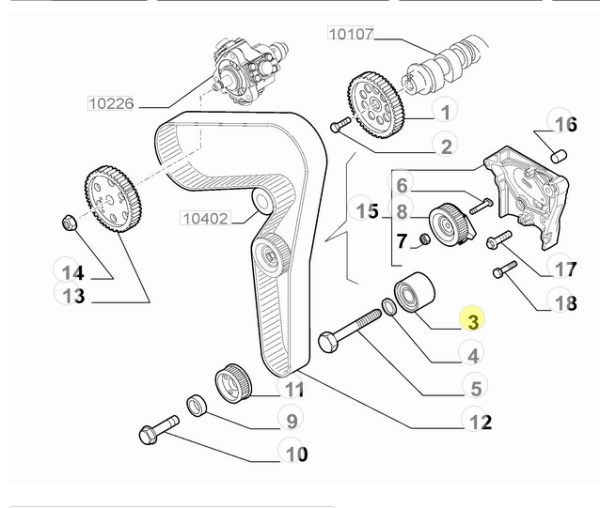 71771498 55200441 55187100 Fiat pulley
