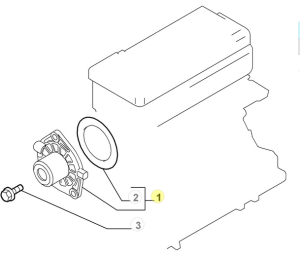 55209993 K68096225AA Alfa Romeo & Fiat Wasserpumpe