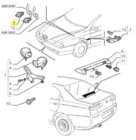 46433243 60812838 Alfa Romeo & Fiat/Lancia brake light switch