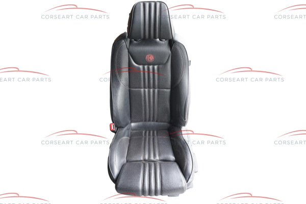 Alfa Romeo 159 939 (ti) drivers seat leather black with red stitching