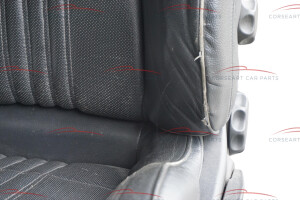 Alfa Romeo 159 939 (ti) drivers seat leather black with red stitching