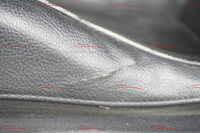 Alfa Romeo 159 939 (ti) drivers seat leather black with red stitching
