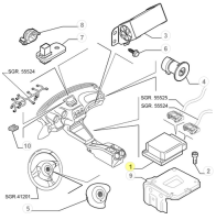 60675880 60678118 Alfa Romeo 156 Airbag-Steuergerät
