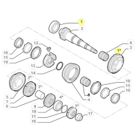 46534133 46517478 Alfa Romeo & Fiat/Lancia Getriebelager