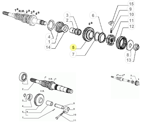 60813099 Alfa Romeo 156 / 146 / 145 gear transmission