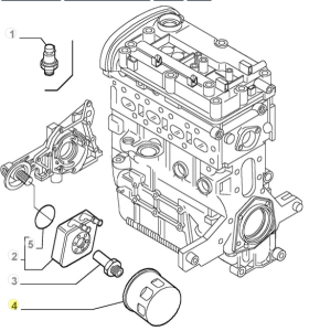 46808398 71765650 Alfa Romeo GT / 147 / 145 / Fiat oil filter