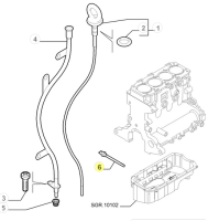 60657304 60816416 Alfa Romeo GT / 156 / 147 & Fiat/Lancia engine oil level sensor