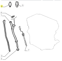 46425773 Alfa Romeo 155 Öldrucksensor