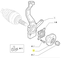 60563372 60816898 Alfa Romeo GT / 156 / GTV / Spider  & Lancia Lybra Radnabe
