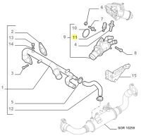 55188058 46758586 Alfa Romeo & Fiat/Lancia coolant temperature sensor