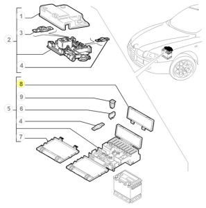 71747702 Alfa Romeo GT / 156 / 147 & Lancia Lybra cover