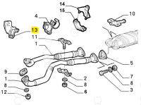 60572288 60560571 Alfa Romeo Spider 916 / 155 / 156 - Halterung