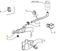 55182121 Alfa Romeo 166 - Kupplungsgeberzylinder