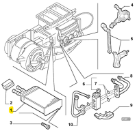 1321310080 1320777080 Fiat Ducato - heat exchanger