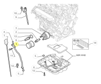 9456203480 Lancia Phedra & Fiat Nuovo Ulysse - fuel filter