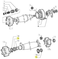 60521191 60521630 Allfa Romeo 75 / SZ / BZ - Gummiring für Kardanwelle