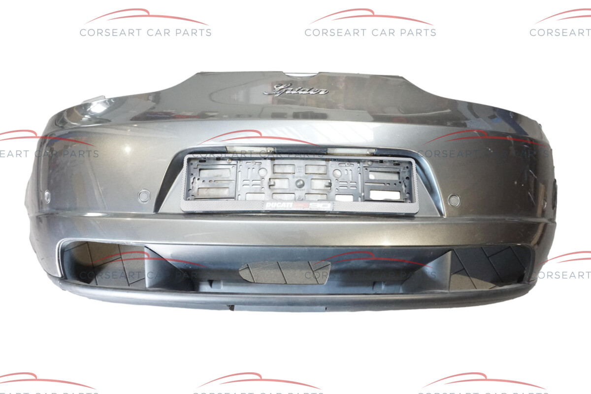 Alfa Romeo Spider 939 Stoßstange hinten grau metallic 
