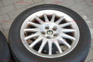 Alfa Romeo GT 937 original Felgen auf Winterreifen (Vredestein 205 55 16 / 6mm)
